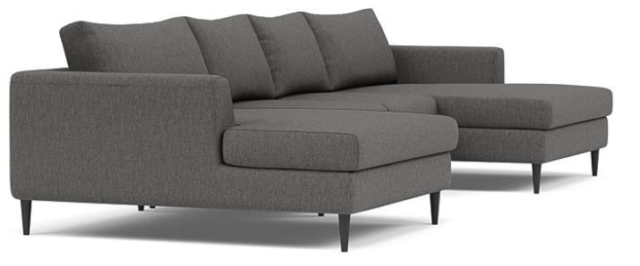 Asher U Sectional Sofa thumbnail 2