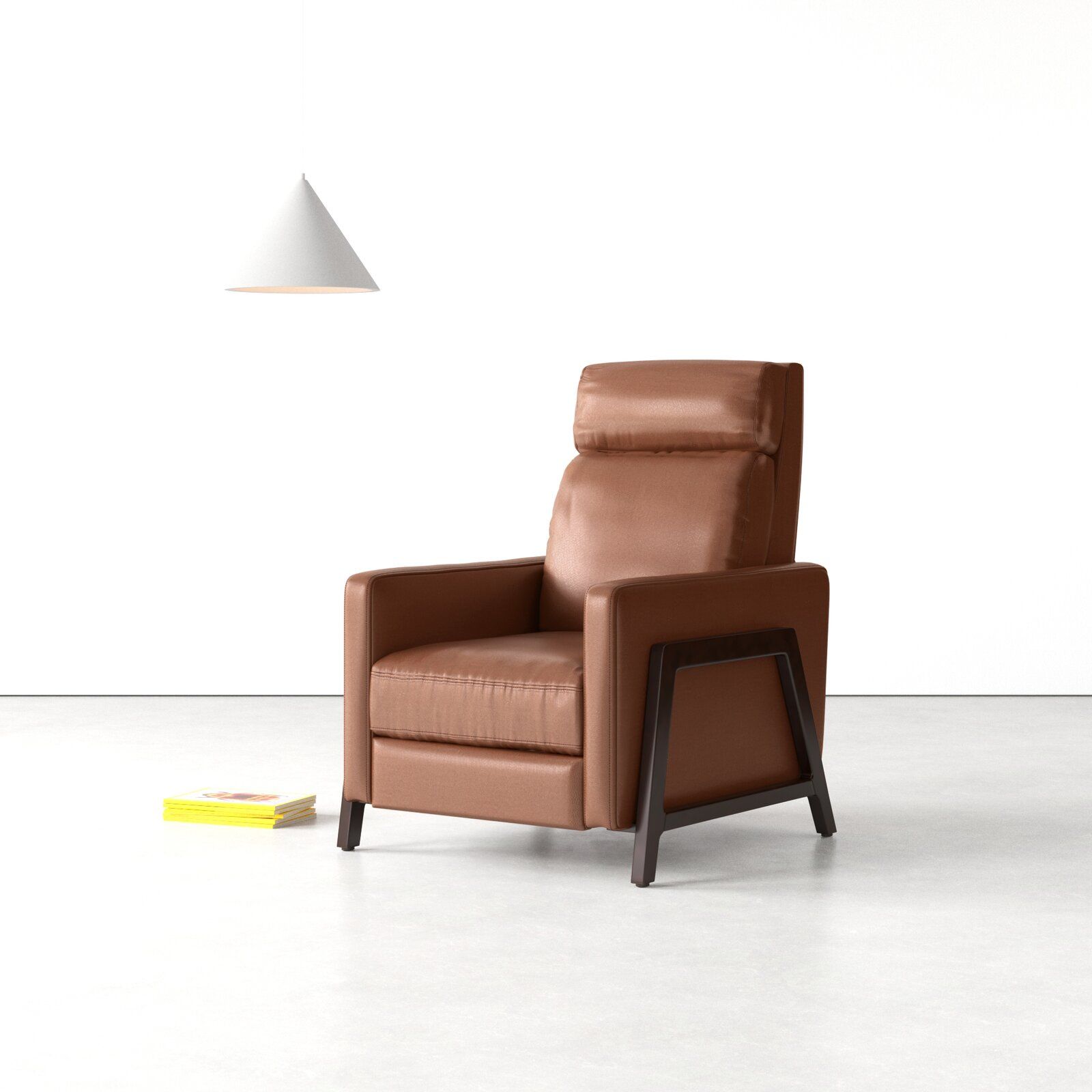 Faux Leather Manual Recliner thumbnail 7