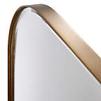 Edge Brass Arch Wall Mirror thumbnail 2