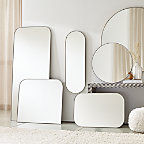Edge Brass Arch Wall Mirror thumbnail 6
