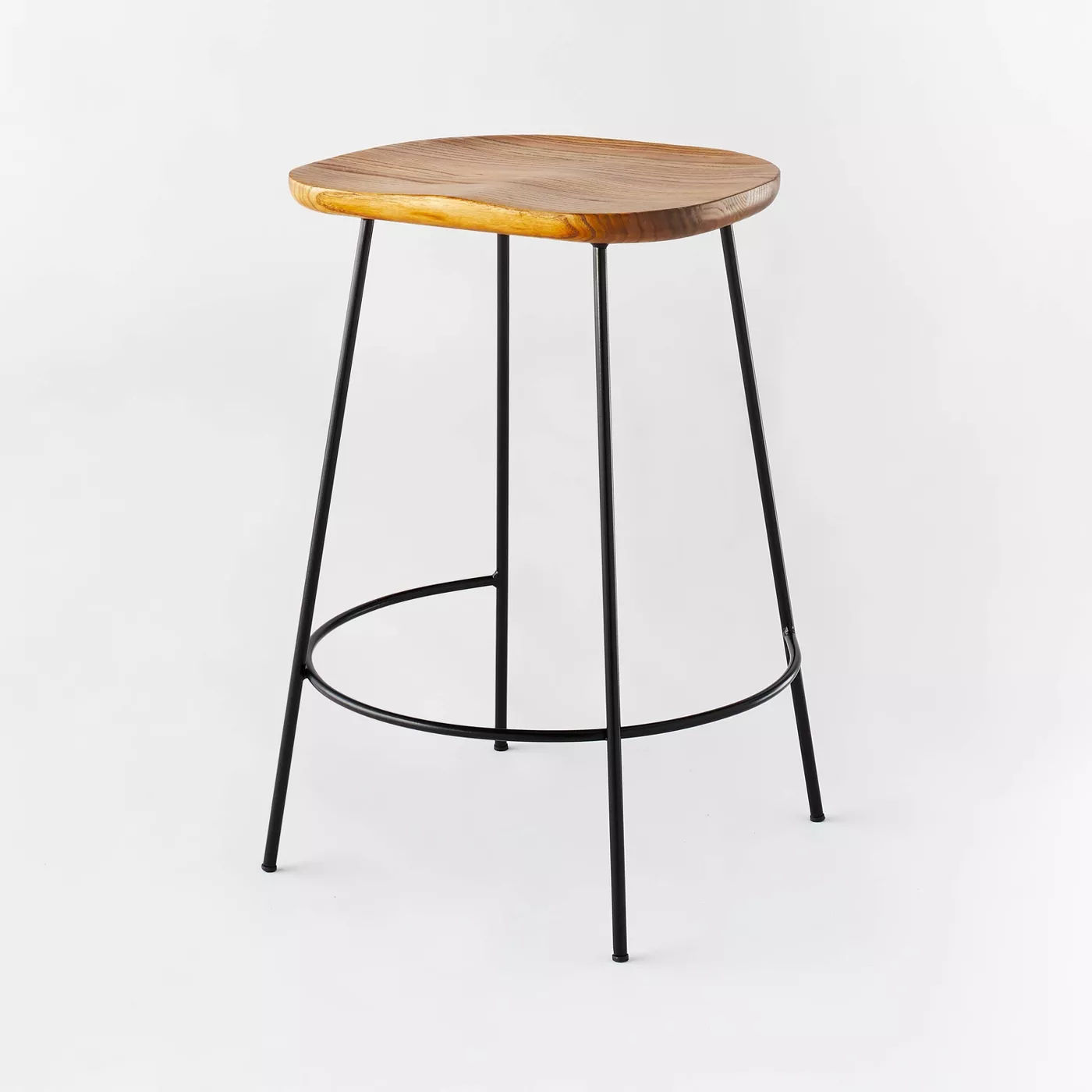 Metal Base Counter Height Stool  thumbnail 3