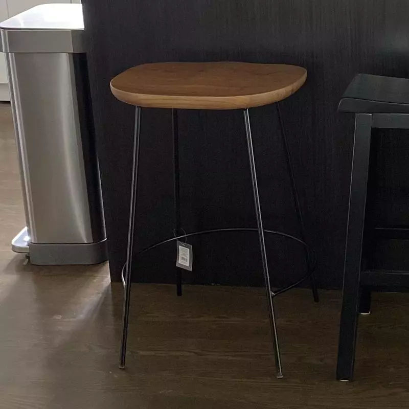 Metal Base Counter Height Stool  thumbnail 5