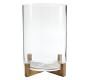 Brooks Cross Bar Hurricane Brass Votive thumbnail 2