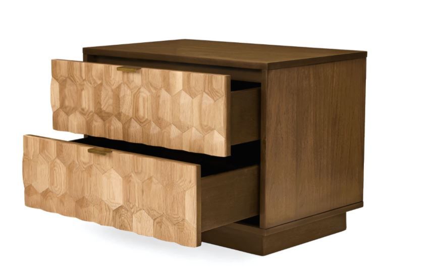Geome 2 Drawer Nightstand thumbnail 3