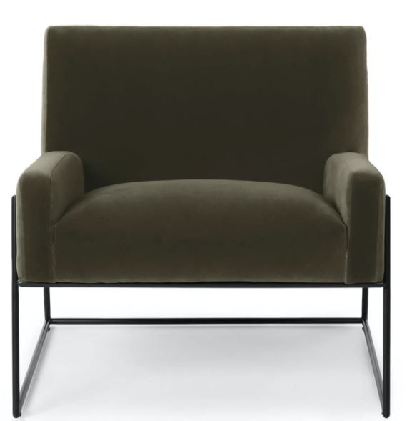 Regis Juniper Green Lounge Chair thumbnail 4
