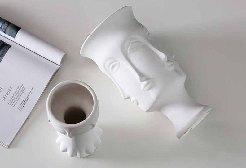 Multi face Morden vase thumbnail 2