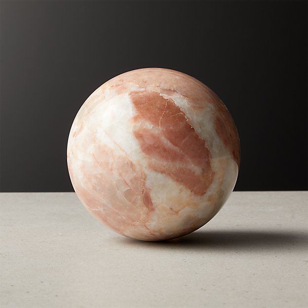 PINK MARBLE SPHERE thumbnail 5