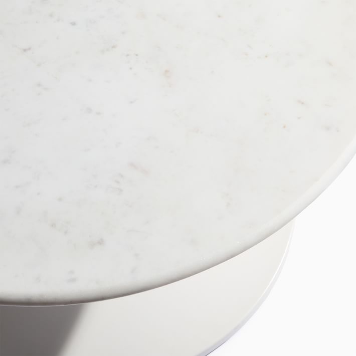 Liv Coffee Table White Marble thumbnail 4