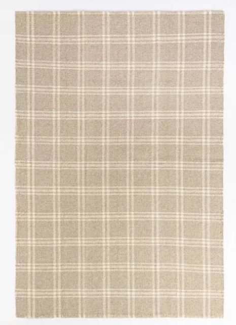 Cottonwood Hand Woven Plaid WoolCotton Area Rug thumbnail 5