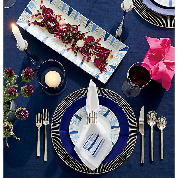 Maison Cobalt Blue Dinner Plate thumbnail 3