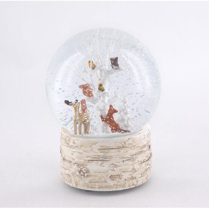 Woodland Animals Snow Globe thumbnail 2