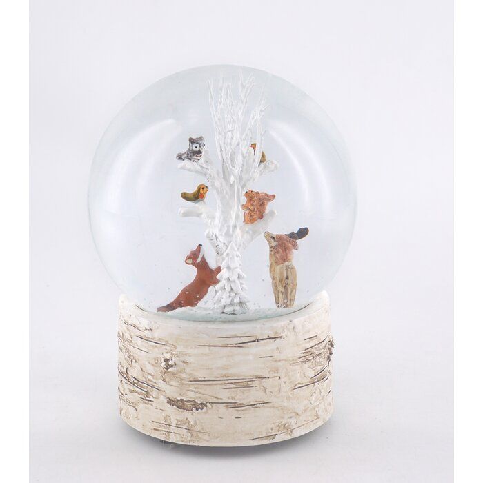 Woodland Animals Snow Globe thumbnail 3