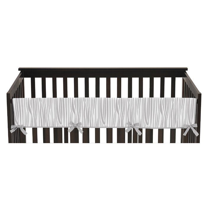 Woodland Animals Long Crib Rail Guard Cover thumbnail 2
