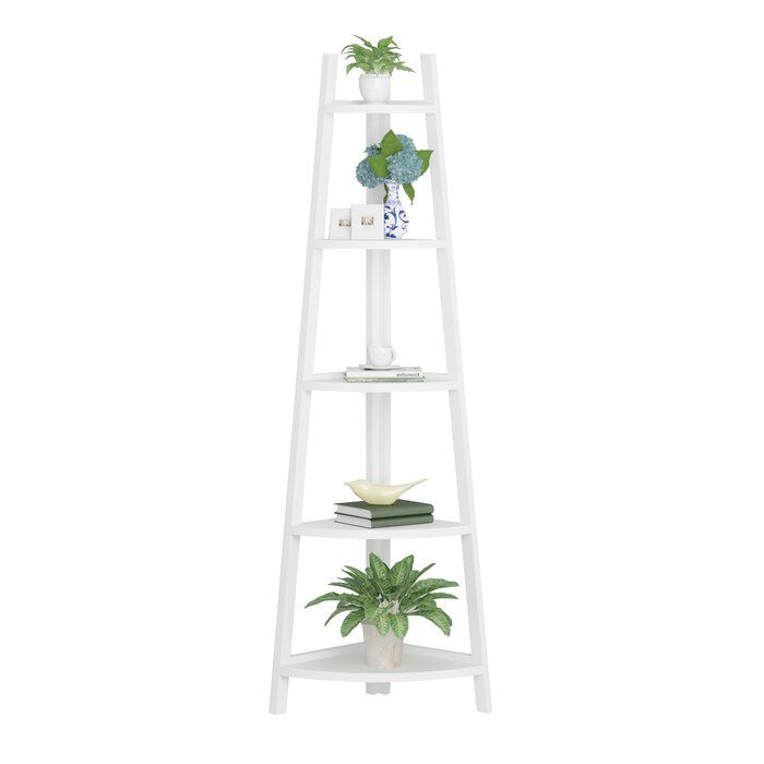 Perseus Triangular Corner Plant Stand thumbnail 2
