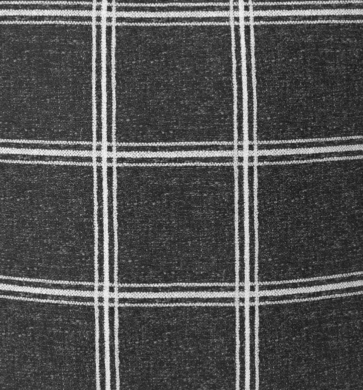 Plaid Square Pouf thumbnail 3