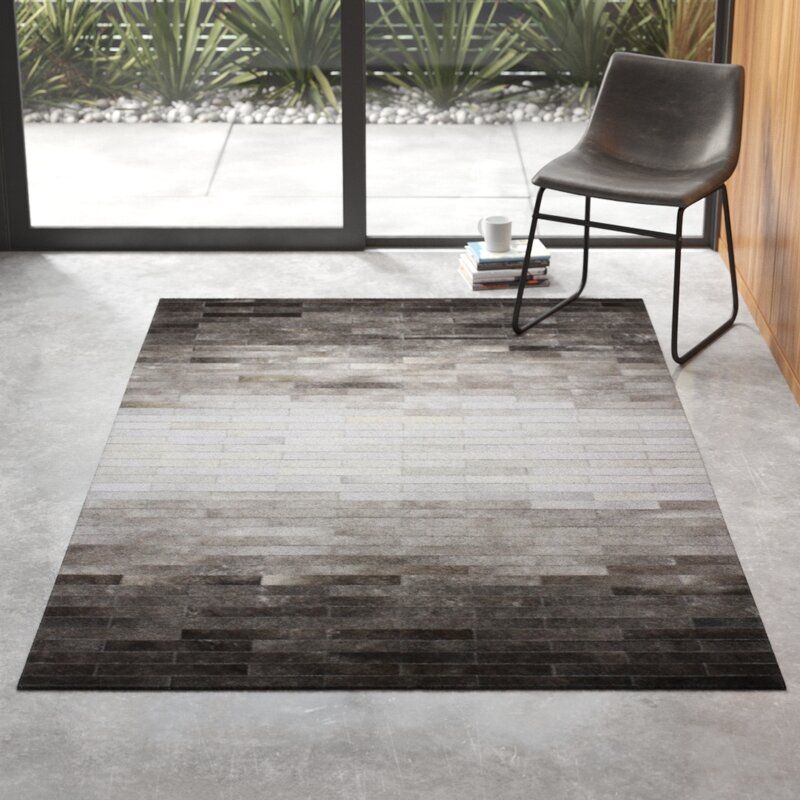 Berdina Flatweave Grey Area Rug-8'x10' thumbnail 4