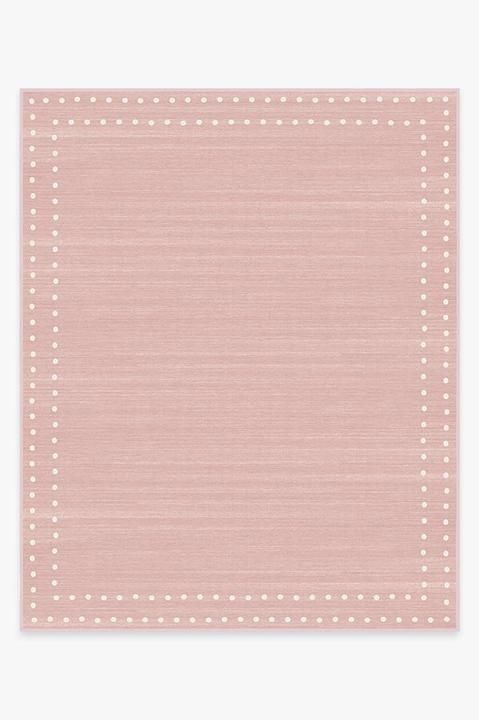 Dot Border Pink Rug-8'x10' thumbnail 2