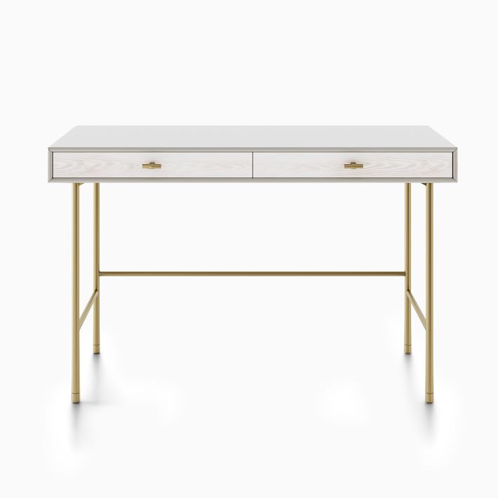 Modernist Wood and Lacquer Desk thumbnail 6