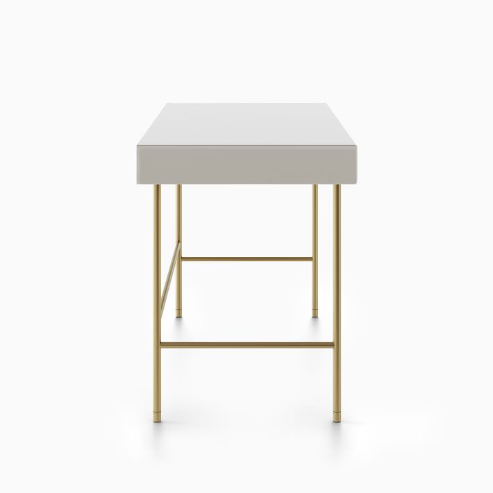 Modernist Wood and Lacquer Desk thumbnail 8