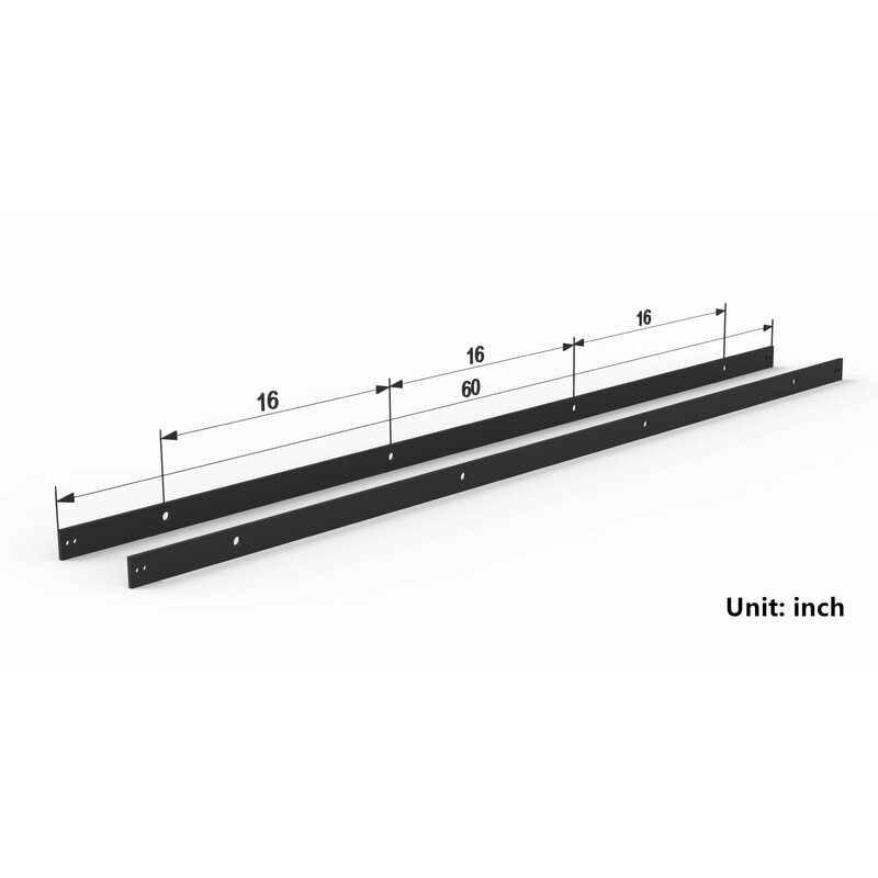 Classic Bypass Barn Door Hardware Kit thumbnail 4