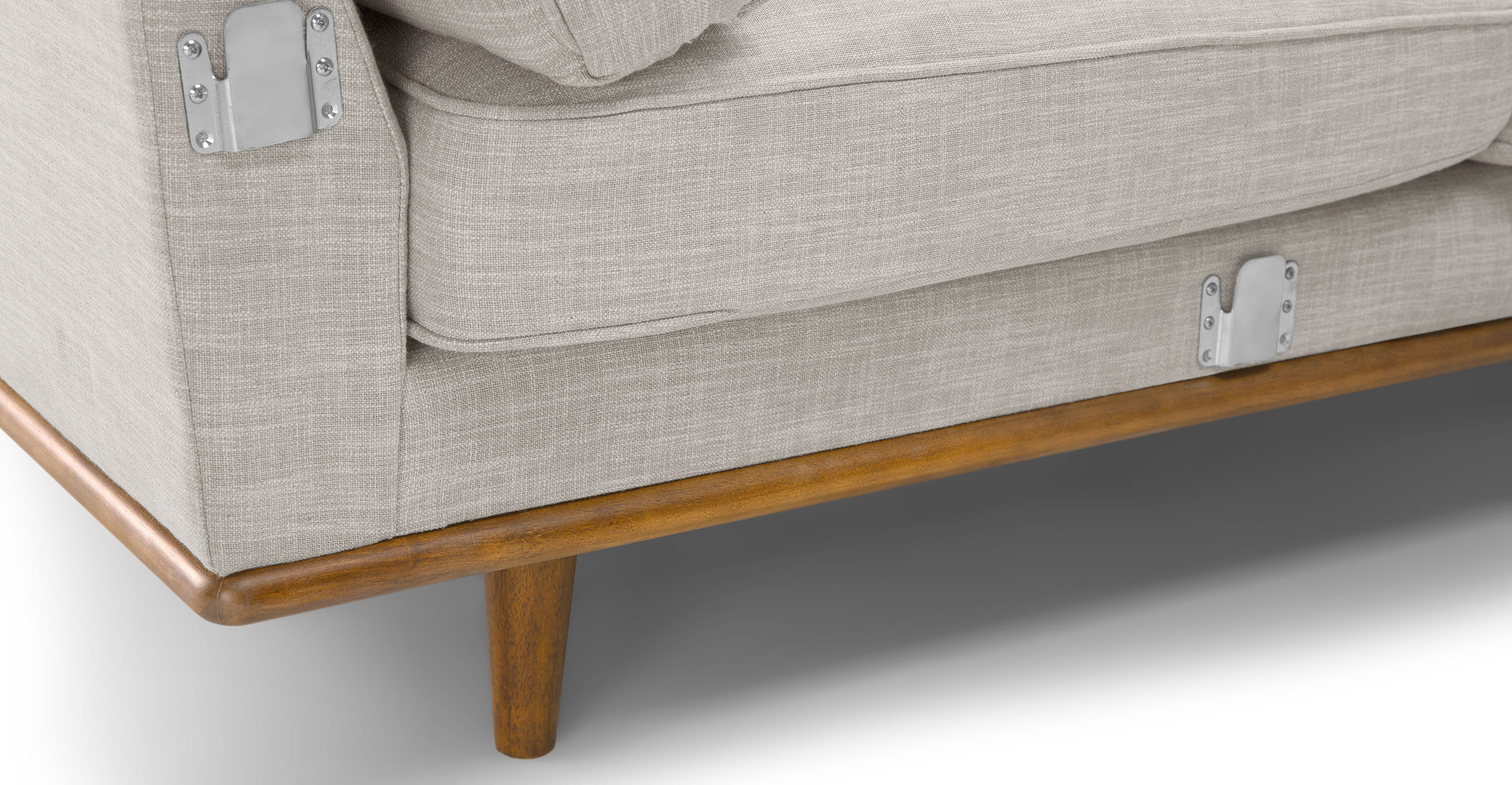 Timber Rain Cloud Gray Corner Sectional thumbnail 8