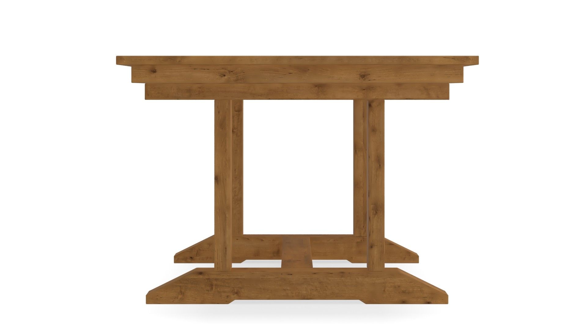 Ian Extendable Solid Wood Dining Table thumbnail 2