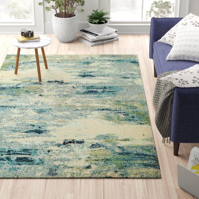 Chenango Light Blue Area Rug thumbnail 2