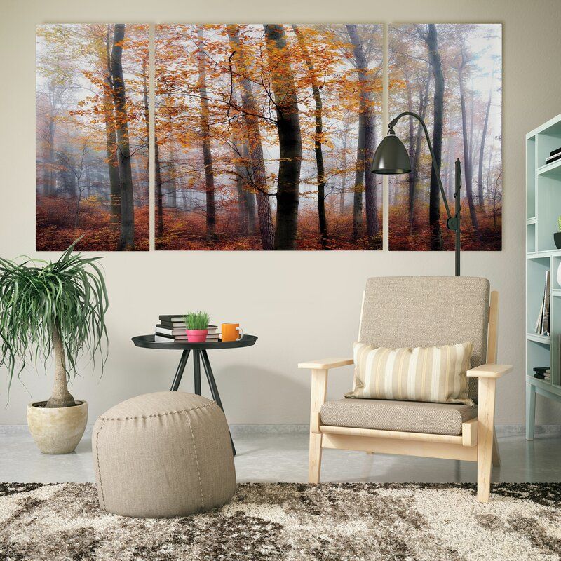Lost in the Forest Wrapped Canvas Multi Piece Image Print Unframed thumbnail 2