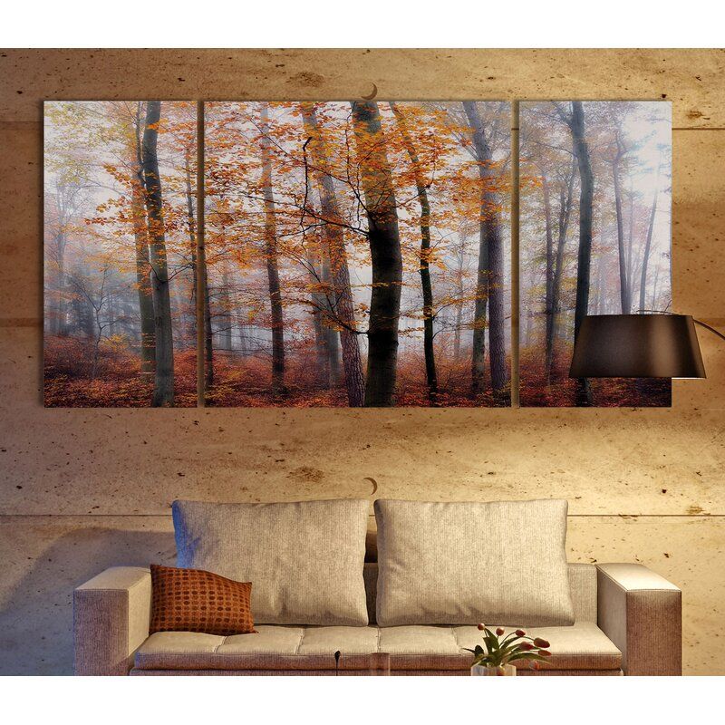 Lost in the Forest Wrapped Canvas Multi Piece Image Print Unframed thumbnail 5