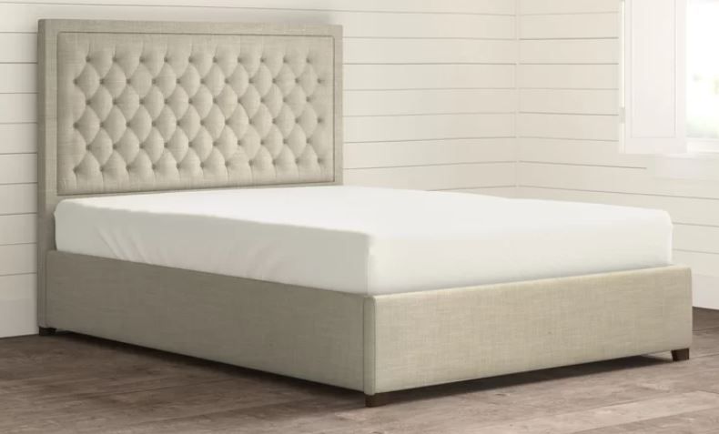 Clarence Upholstered Platform Bed thumbnail 2