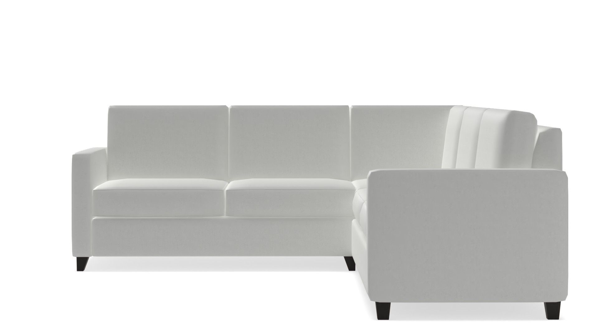 Cameron Square Arm Upholstered 3Piece LSectional thumbnail 2