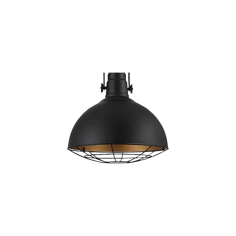 Eglo Cannington Matte Black Pendant Light thumbnail 3