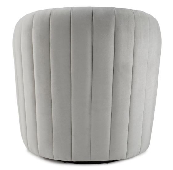 Aria Channeled Swivel Chair thumbnail 2