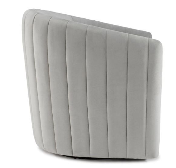 Aria Channeled Swivel Chair thumbnail 3
