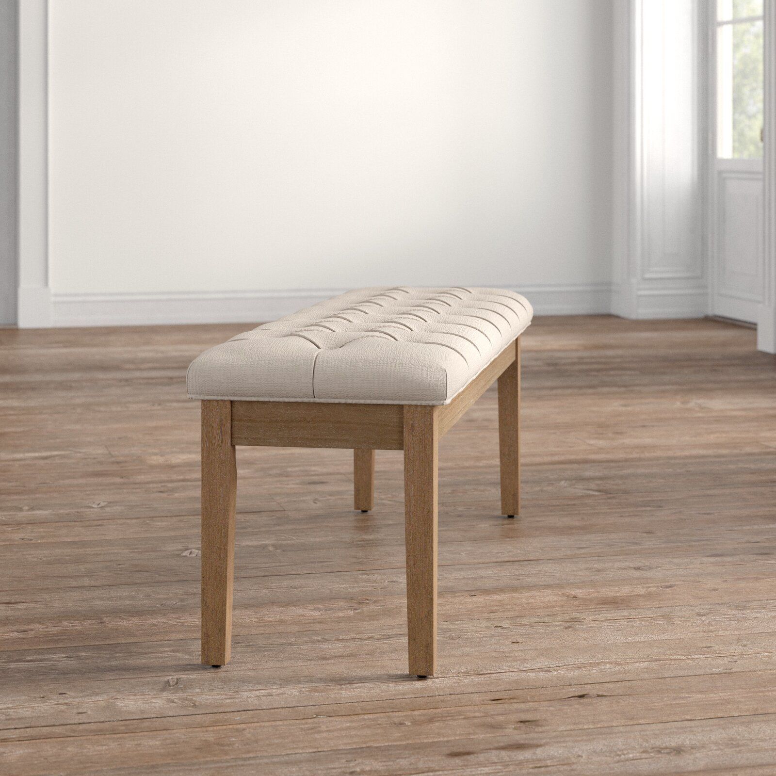 Rae Upholstered Bench thumbnail 2