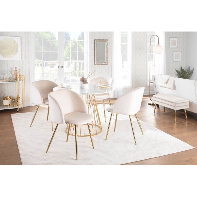 Breene Upholstered Dining Chair Set of 2 thumbnail 5