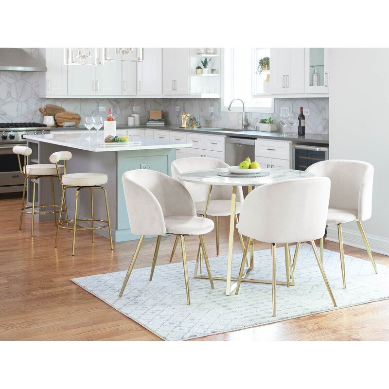 Breene Upholstered Dining Chair Set of 2 thumbnail 6