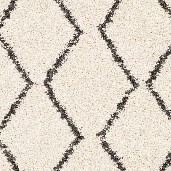 Antonia Geometric Charcoal Beige Area Rug-10'x13'11" thumbnail 3