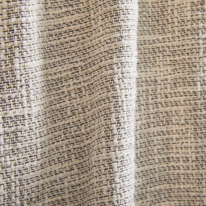 Cotton Textured Weave Curtain Blackout Lining  thumbnail 4