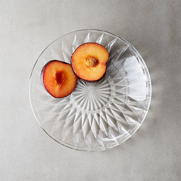 DAPHNE GLASS APPETIZER PLATE thumbnail 3