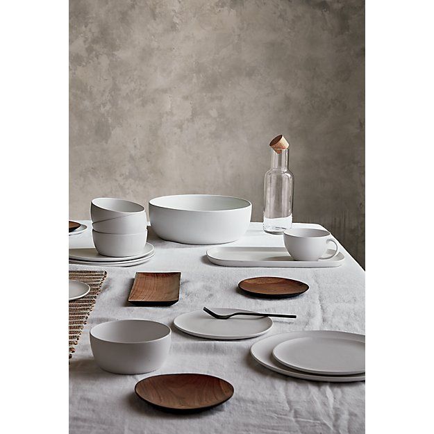 PACIFIC TEAK WOOD APPETIZER PLATE thumbnail 2