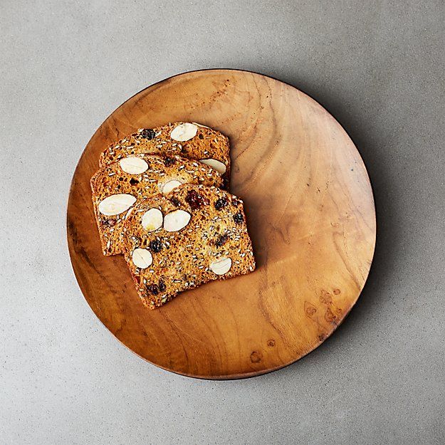 PACIFIC TEAK WOOD APPETIZER PLATE thumbnail 6