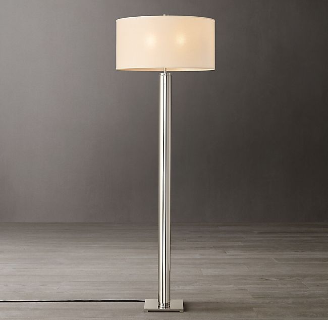 Cylindrical column floor lamp thumbnail 2