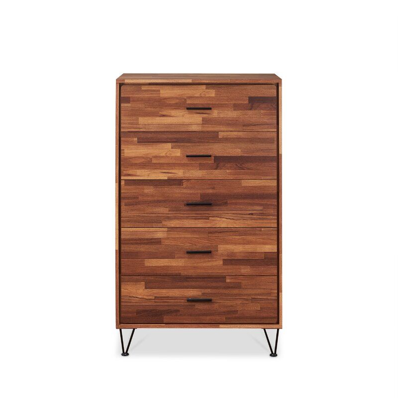 Wolfe 5 Drawer Chest thumbnail 2
