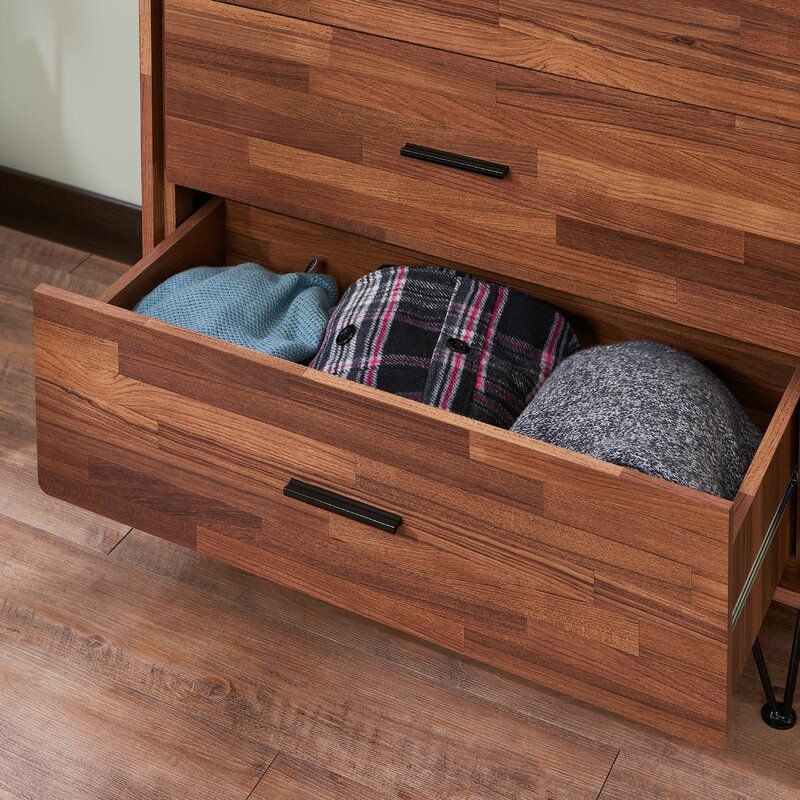 Wolfe 5 Drawer Chest thumbnail 3