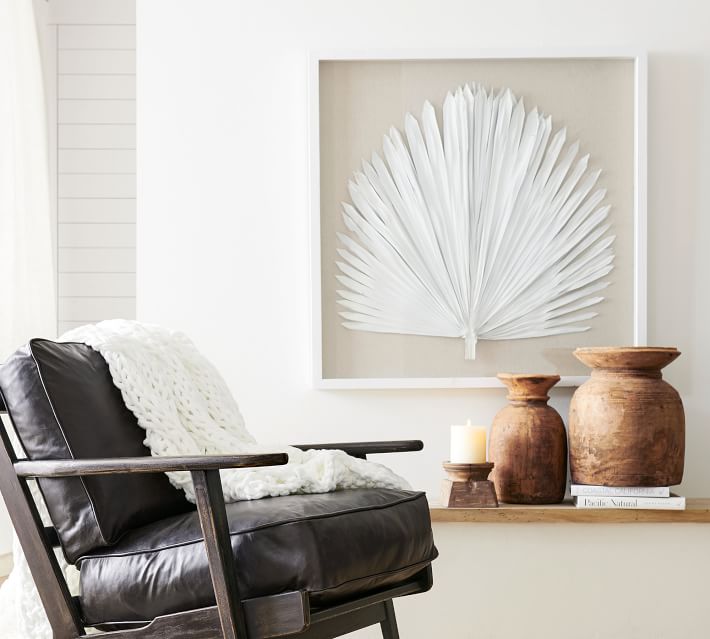 Palm Leaf Shadow Box Wall Art thumbnail 3