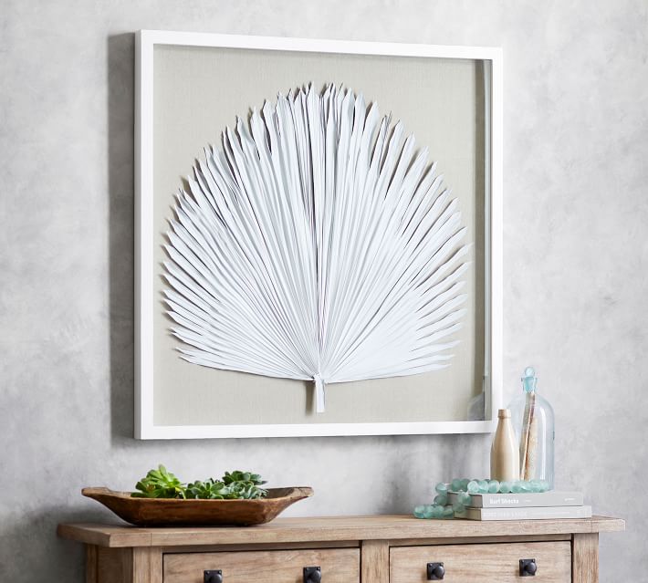 Palm Leaf Shadow Box Wall Art thumbnail 4