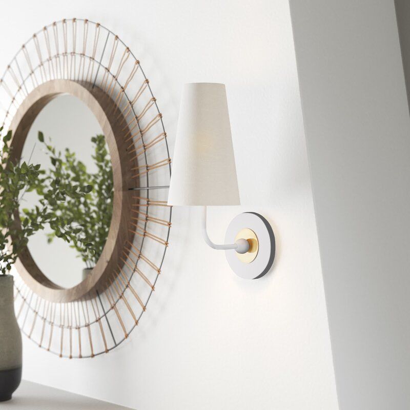 Darcelle One Light Dimmable Armed Sconce thumbnail 2