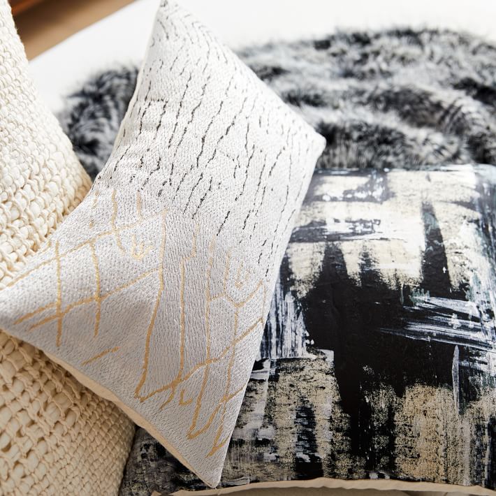 Muted Shapes Pillow Cover no insert thumbnail 4