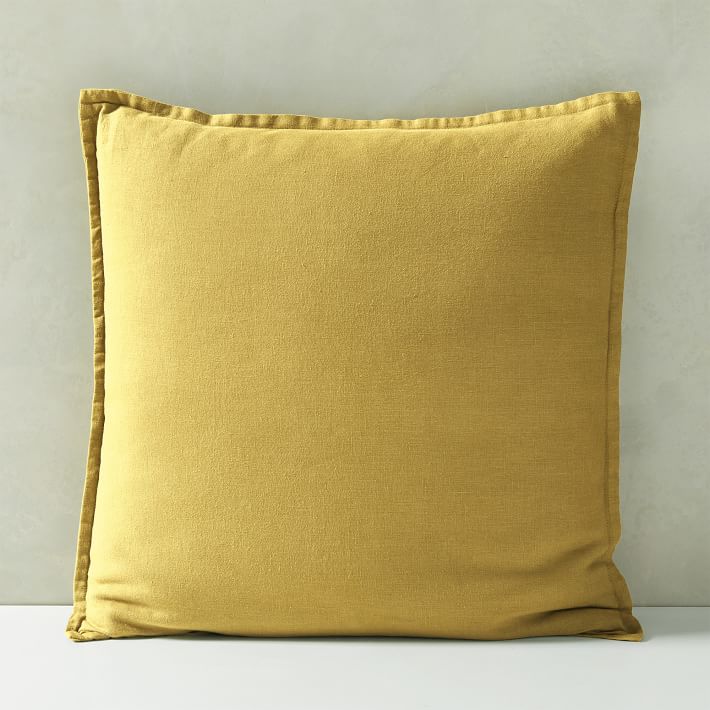 European Flax Linen Pillow Covers No Insert-20"x20" thumbnail 2